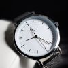 Elegant Silver Timepiece