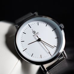 Elegant Silver Timepiece